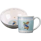 Wedgwood - Peter Rabbit Christening, 2 Piece Set - Bowl & Mug