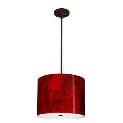 valentine Tamburo Three Light Pendant HeightB004AUA4VQ