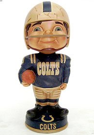Indianapolis Colts Forever Collectibles Retro Bobble Head