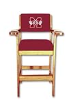 Mississippi State Bulldogs Single Spectator Chair - Cherry Finish