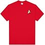 Star Trek ENGINEERING UNIFORM Classic Adult Red T-shirt