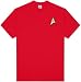 Star Trek ENGINEERING UNIFORM Classic Adult Red T-shirt