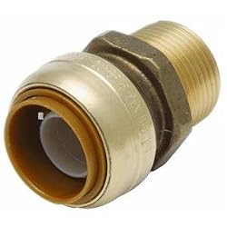 Cash Acme U134A Sharkbite Brass Male Adapter (Push x Male Pipe)