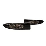 Jaguar X-Type 01-09 Turn Signal Side Marker Lights - Crystal Smoke by Depo
