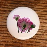 FLOWERS HYBRID ROSE FLOWER DRAWER PULLS KNOBS