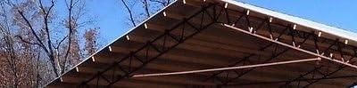 30' steel pole barn truss only