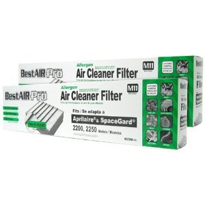 Replacement 4pk 201 Space Gard Aprilaire 2200 Filter