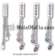 DANGLING SWIMSUIT JEWELRY OR1B- AMETHYST