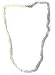 Tourmaline Necklace Gemstone Bead Jewelry 17 inches (rainbow004)