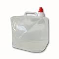 Wasserkanister faltbar 10 Liter Faltkanister Trinkwasserkanister Camping Kanister Vorratskanister lebensmittelechter Kunststoffbeh�lter