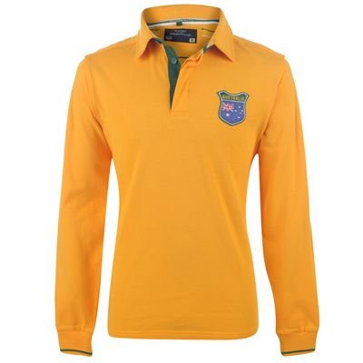 WC Long Sleeve Rugby Top Mens Australia Small