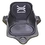 Yakpads High-Back Gel Paddle Saddle, Black