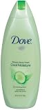 Dove Cool Moisture Refreshing Body Wash, Cucumber & Green Tea, 24-Ounce Bottles (Pack of 3)