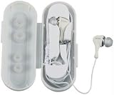 JAXX In-Ear Headphones with Case - White