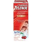Tylenol Children's Oral Suspension, Dye-Free Cherry Flavor