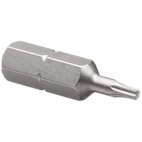 Wera Series 1 867/1 Z Sheet Metal Bit, TORX TX 7 Head x 1/4" Drive