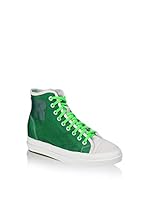 RUCO LINE Zapatillas de cuña (Verde)