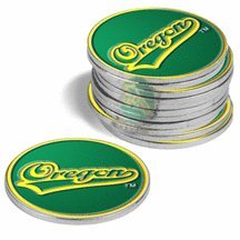 Oregon Ducks Golf Ball Marker Pack)