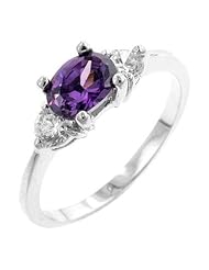 Oval Sonnet CZ Ring