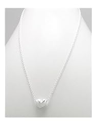 Heart Necklace In 92.5 Sterling Silver