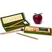 Wood Pencil Case with Artist Print: Teacher