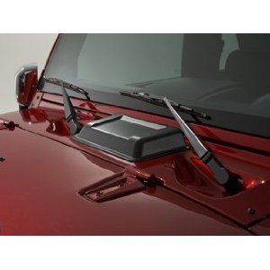 Jeep Wrangler Black Hood Scoop