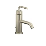 KOHLER K-14402-4A-CP Purist Single Control Lavatory Faucet, Polished Chrome
