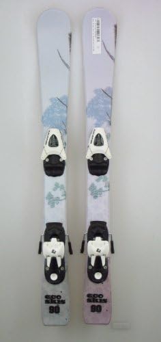 New ECO Forest Kid's Shape Snow Ski with Salomon T5 Binding 90cm #23981