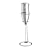 Severin - 9668 - Emulsionneur De Lait - Chrome - 2 Piles De 1.5 V - Support Chrom�
