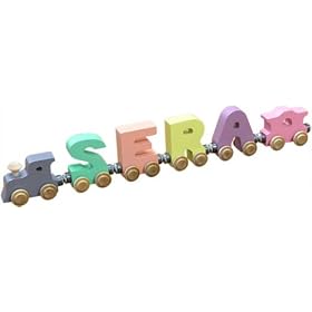4 Letter Pastel NameTrain by NameTrain