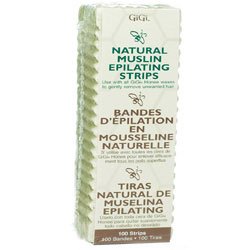 GiGi Small Natural Muslin 100 pack