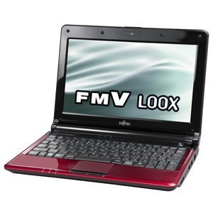 富士通 モバイルパソコン FMV BIBLO LOOX M （ルビーレッド）（Office搭載・2年間ライセンス版） FMV-LME10R2