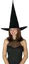 Adult Black Velvet Witch Hat - Adult Std.