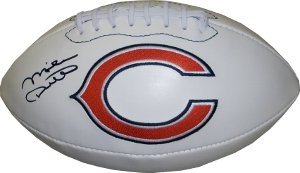Mike Ditka Autographed/Hand Signed Chicago Bears Logo Football- JSA Hologram