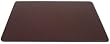 Chocolate Brown Leather 30 x 19 Desk Mat w/o Rails