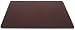 Chocolate Brown Leather 34 x 20 Desk Mat w/o Rails