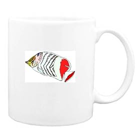 Mug with aquatic, fish, animal by Shopzeus