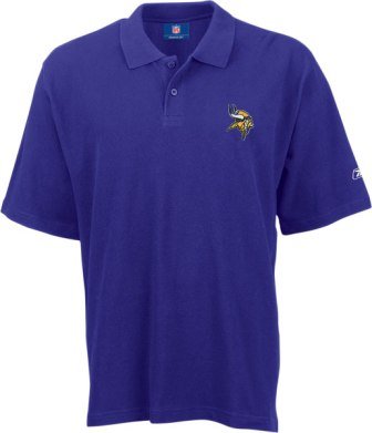 Minnesota Vikings Basic Team Polo, Large