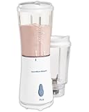 Hamilton Beach 51102 Single-Serve Blender with 2 Jars and 2 Lids, White