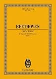 Concerto D Major op. 61 - violin and orchestra - study score - (ETP 701)