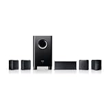 Pioneer SHS100 Compact 5.1 Speaker Set with Bookshelf Speakers in Black