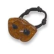 Baltic Amber Nugget Ring with Black Cord Band