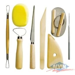 Alvin & Co. CS260 POTTERY TOOL KIT 9pc SET