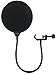OnStage Foam Ball-Type Microphone Windscreen, Blue