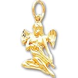 10k Angel Pendant