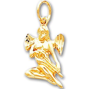 10k Angel Pendant