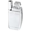 Colibri Flexion Flexible Gooseneck Satin Silver Flame Lighter