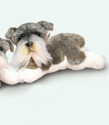 31b 6zhVN4L Schnauzer Dog Plush Yomiko Classic 11 Stuffed Animal Dog By Russ Berrie