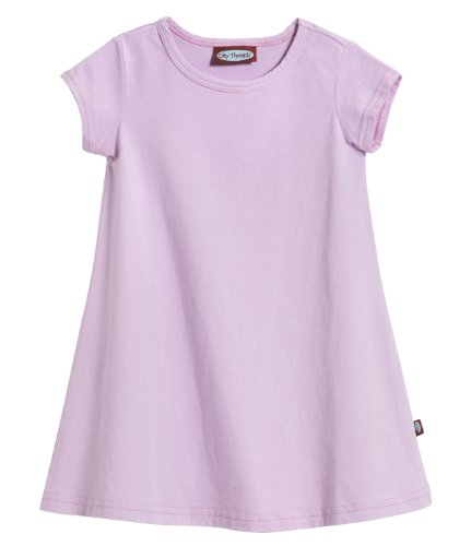 City Threads Big Girls' Soft Cotton Short Sleeve Cover Up Dress (Size 7-16)