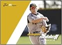 2008 JUST MINORS Just Autographs #70 Damon Sublett - NYY ( 2B ) Baseball Card Shipped in Protective Display Case!